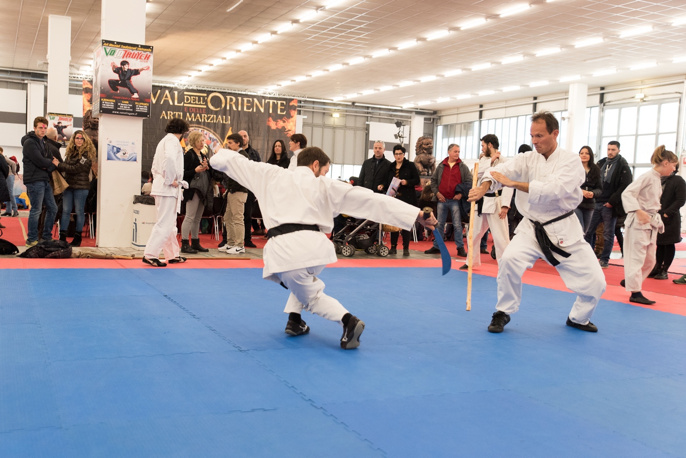 Festival dell'Oriente 2015 - Shaolin - Bastone corto vs Sciabola