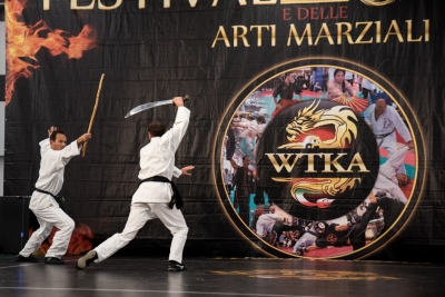 Festival dell'Oriente 2015 - Shaolin - Bastone Corto vs Sciabola